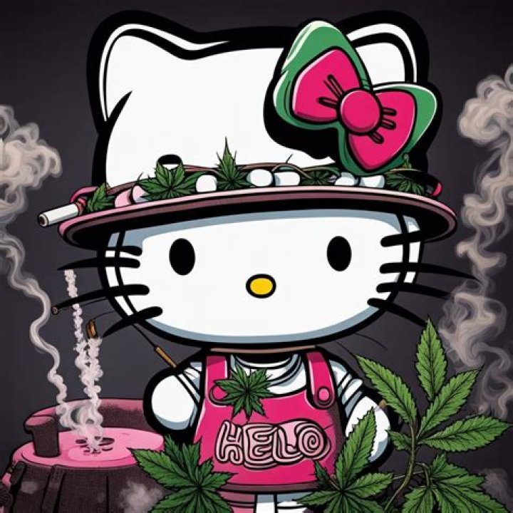 A Journey Into Hello Kitty And Cannabis Culture