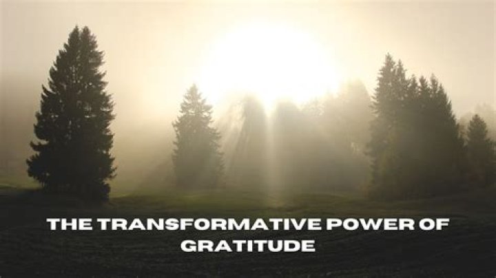 Unveiling The Power Of Gratitude: Discover Transformative Blessings